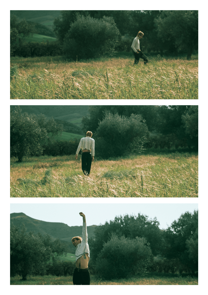 REBIRTH x Allinmag, foto emiliano zingale, direzione creativa greta naselli e federica lo cascio, styling daria alfì e giulia acciardi, abiti repunto zero waste fashion lab